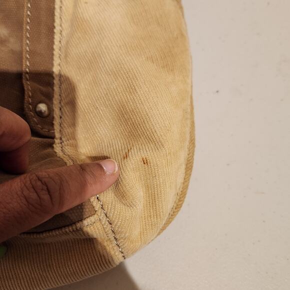 FOSSIL Boho Velour Messenger Bag Bird Bag Charm Leather Accents Y2K 90s Hippie - Picture 11 of 13